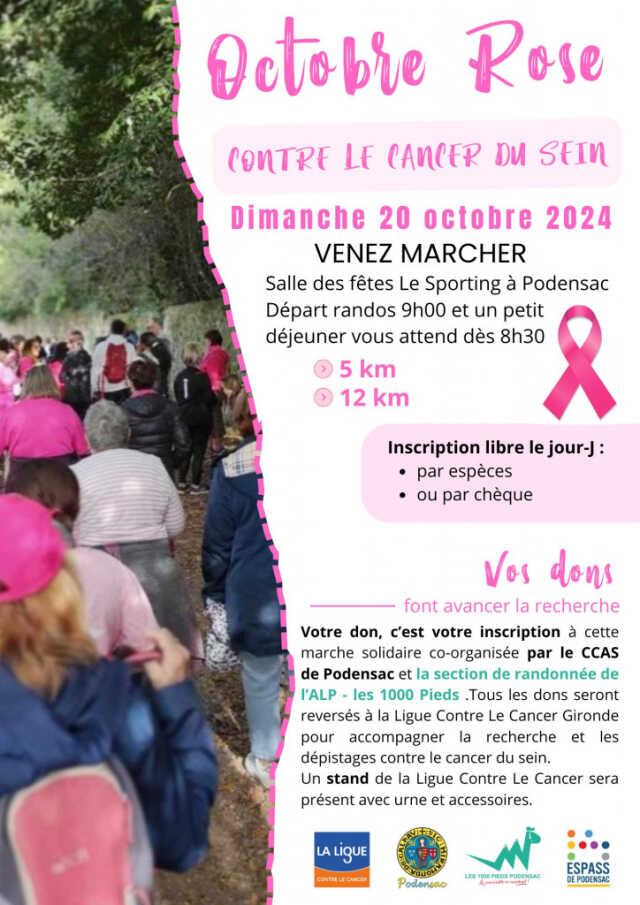 Marche octobre rose