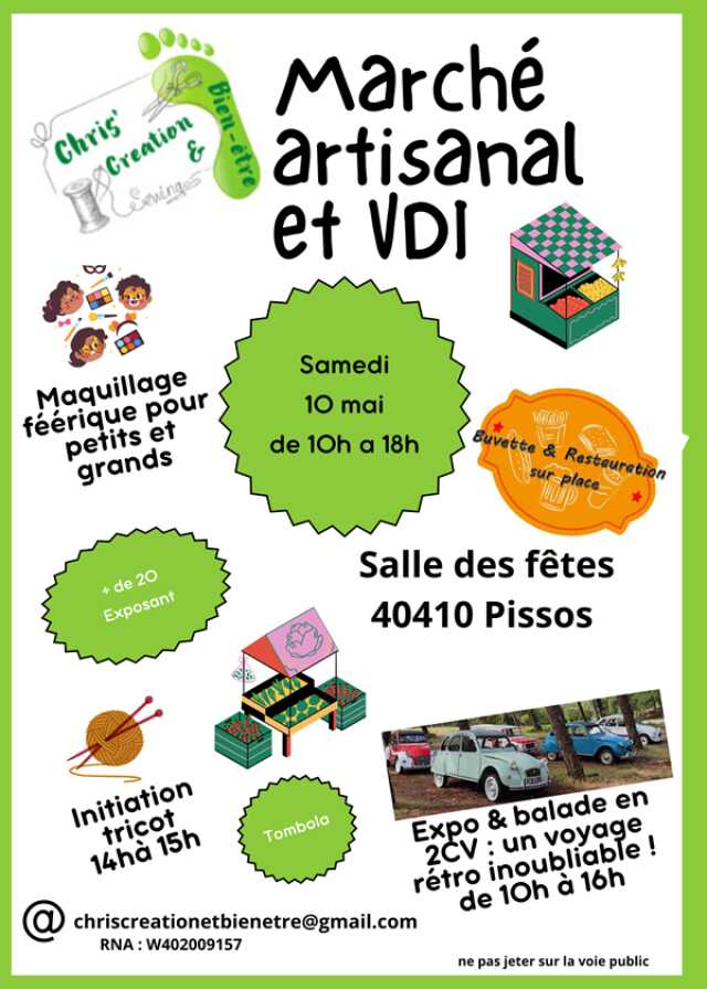 MARCHÉ ARTISANAL ET VDI