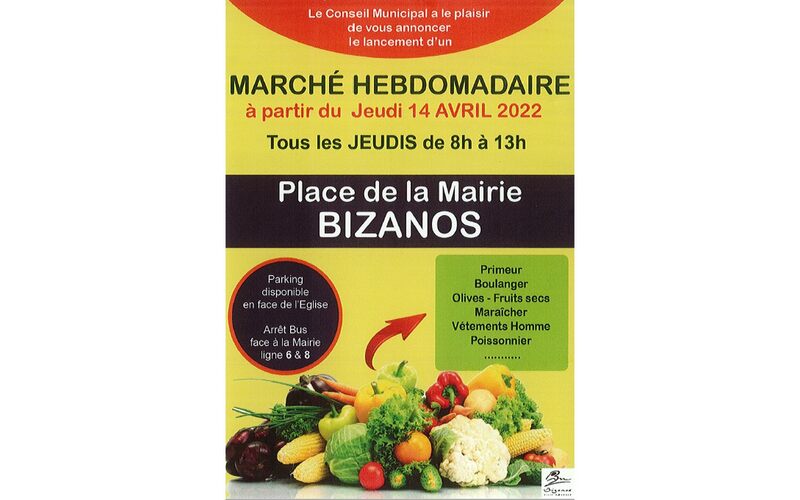 Marché hebdomadaire