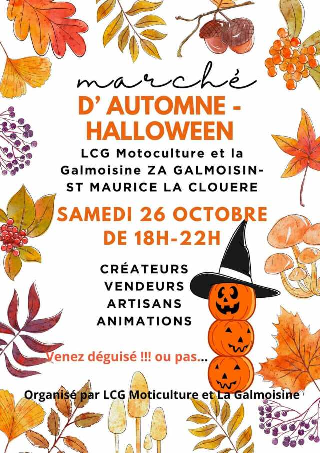 Marché d'automne - Halloween