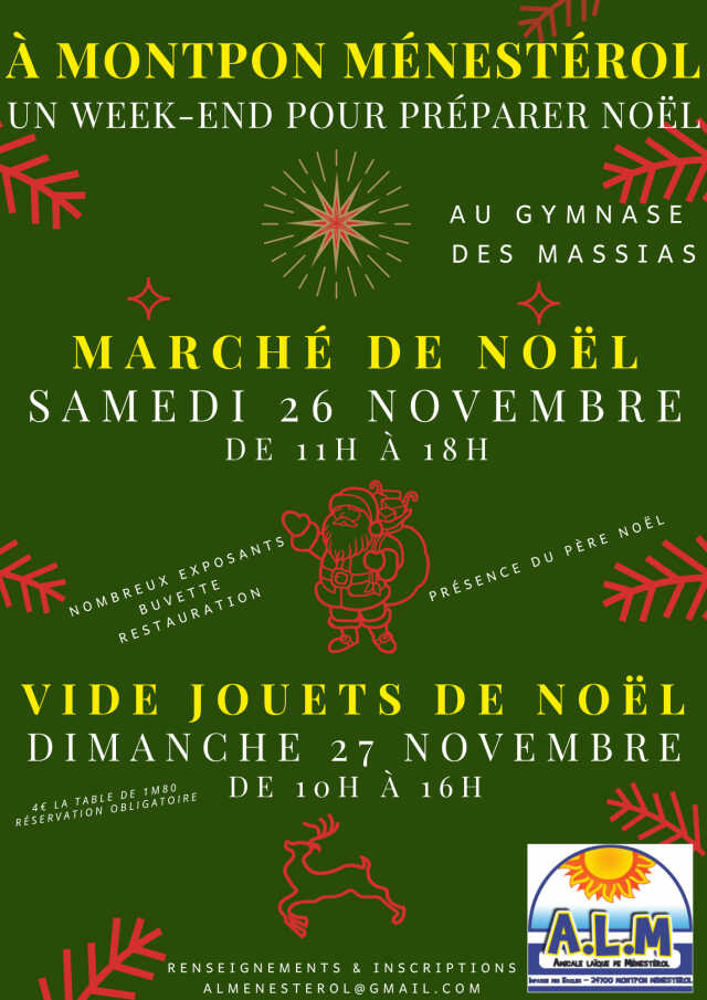 Marché de Noël de 3 M en fêtes