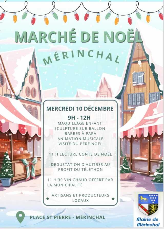 Marché de Noël à Mérinchal