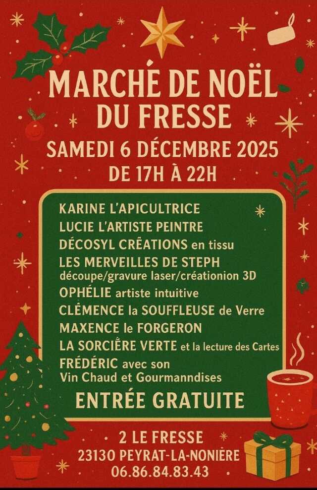 Marché de Noël du Fresse
