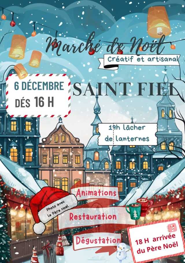 Marché de Noël de Saint-Fiel