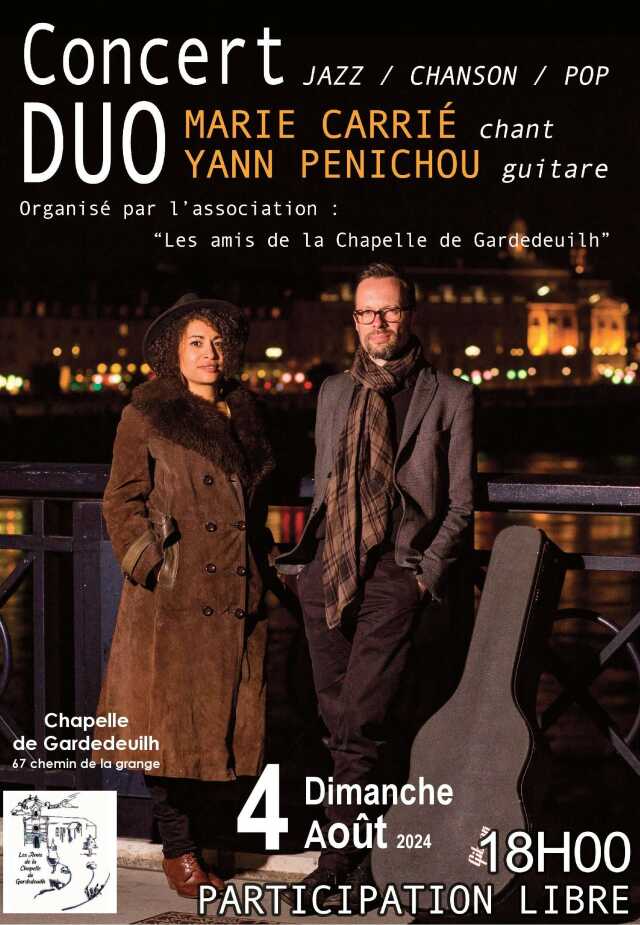 Concert duo chant et guitare