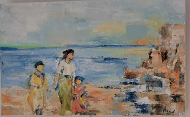 Exposition de peinture de Marine Lachenaud