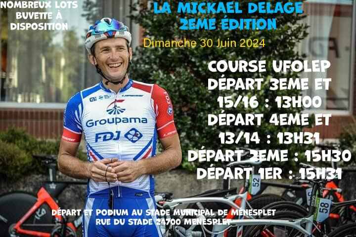 Course Mickaël Delage ANNULÉE