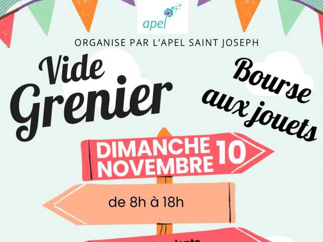 Vide grenier bourse aux jouets