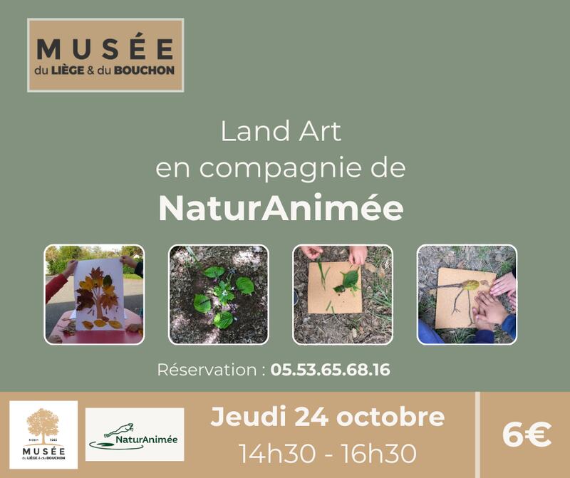 Land Art en compagnie de NaturAnimée