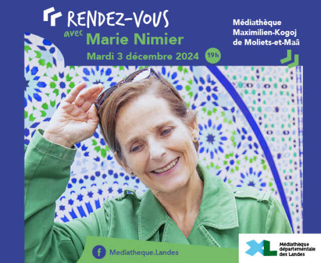 Rendez-vous avec Marie Nimier, une autrice singulière