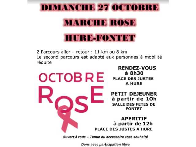 Marche rose