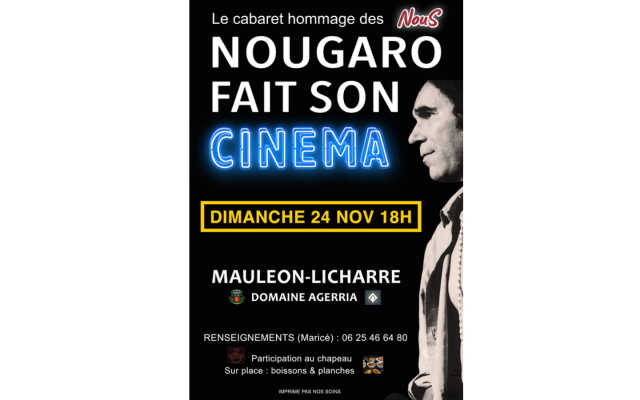 Ciné-concert : Nougaro fait son cinéma