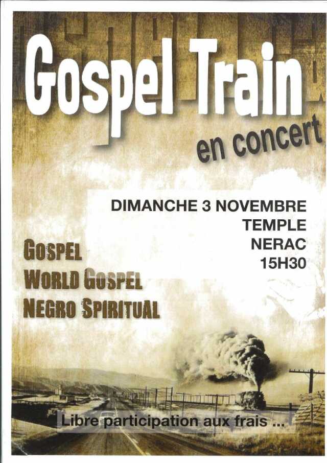 Gospel Train en concert