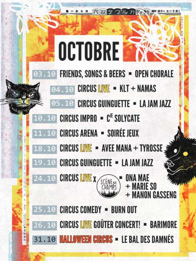 Circus Live : KLT & Alice Chahbazian + Namas