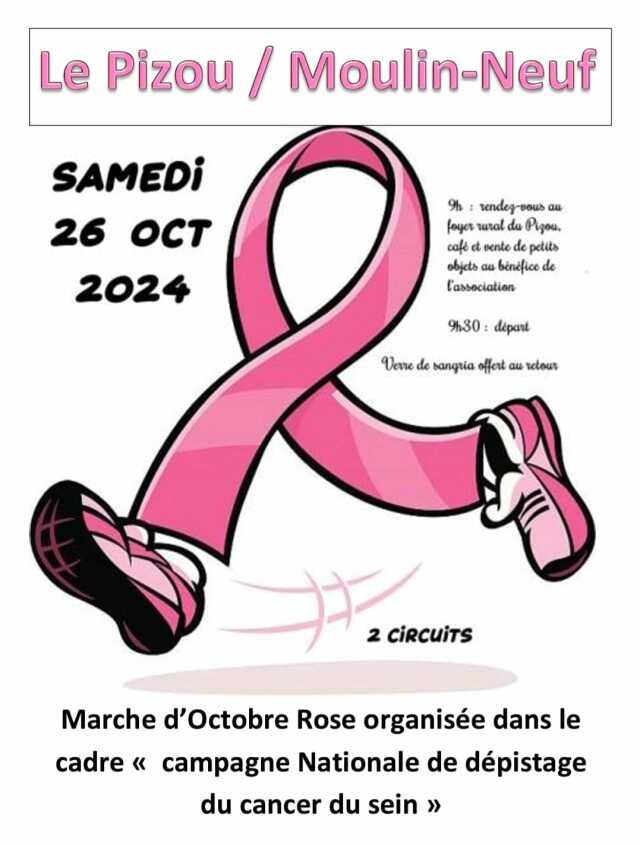 Randonnée octobre rose