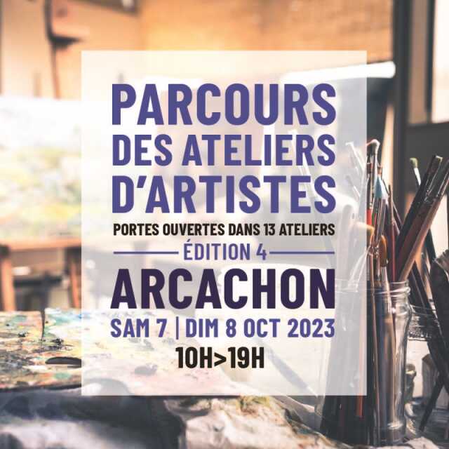 Parcours des Ateliers d'Artistes à Arcachon