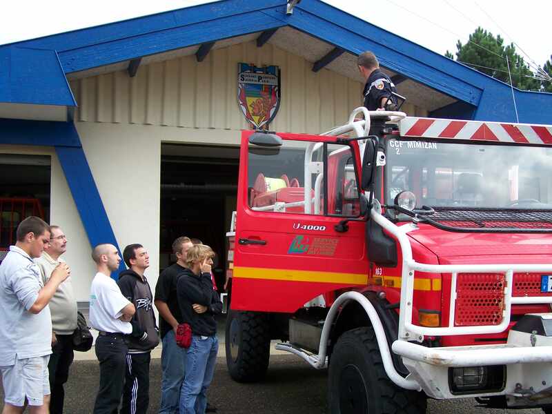 Préservation de la forêt contre les incendies et visite du Centre de Secours