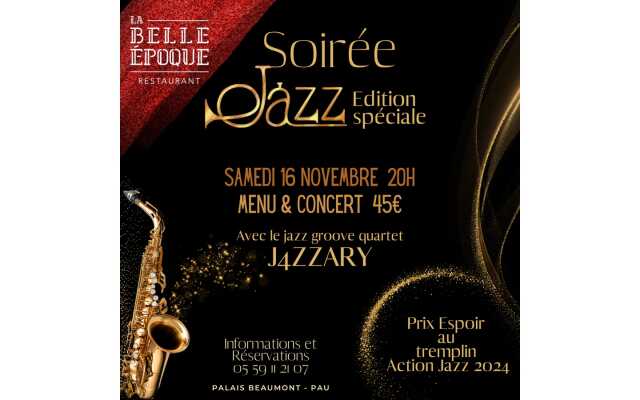 Soirée Jazz Avec J4ZZARY - Edition spéciale !