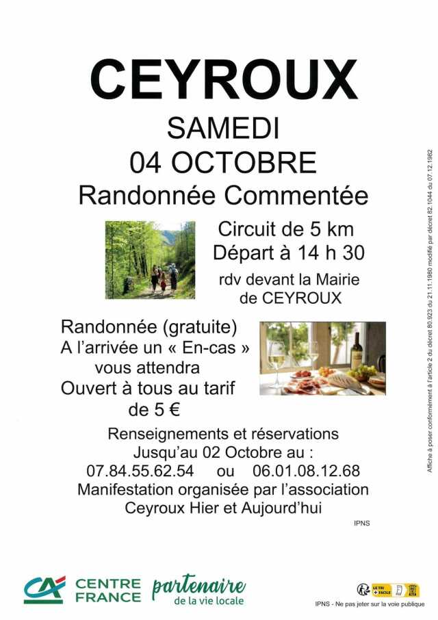 Randonnée Commentée