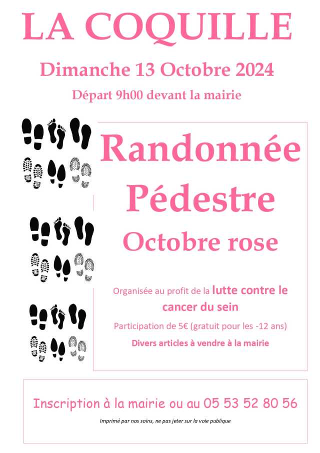 Octobre Rose - Marche