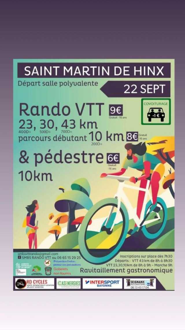 Rando VTT et pédestre