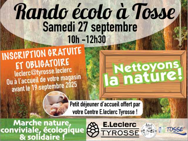 Rando écolo à Tosse