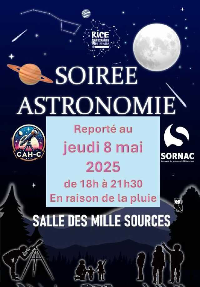 Soirée astronomie