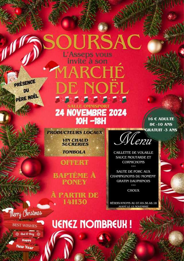 Marché de Noël de Soursac