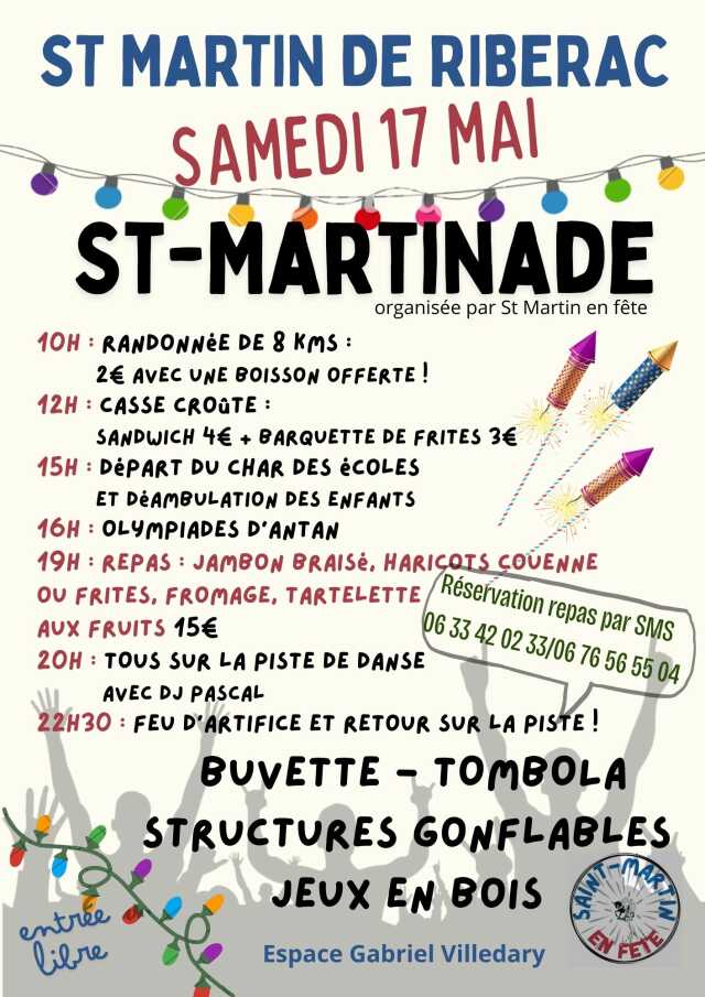 Saint-Martinade : Fête du Village