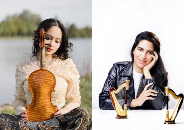Festival de la Vézère: Iris Scialom, violon & Alexandra Bidi, harpe (Eglise de Malemort)