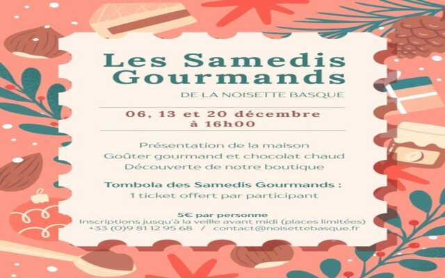 Les Samedis Gourmands de la Noisette Basque
