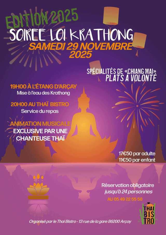 Soirée Loi Krathong