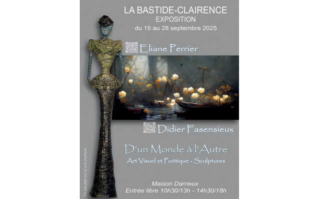 Exposition “D'un Monde à l'Autre” – Eliane Perrier & Didier Fasensieux