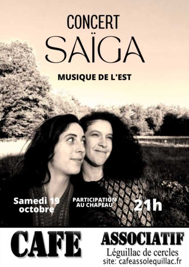 Saïga en concert