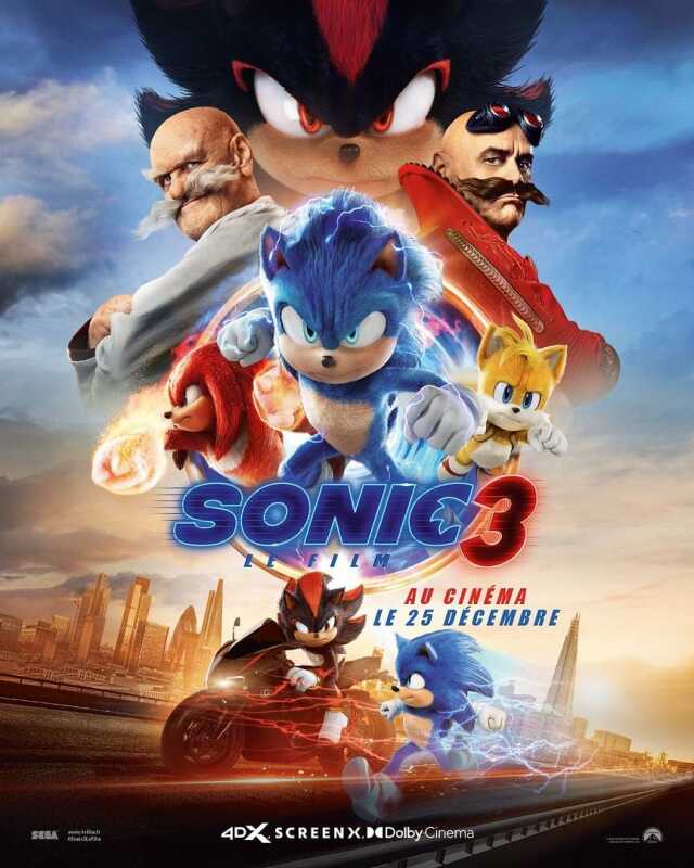 Cinéma : Sonic 3