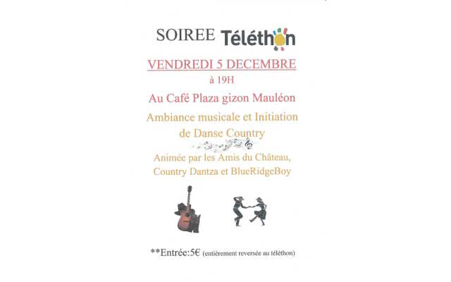 Téléthon : soirée country