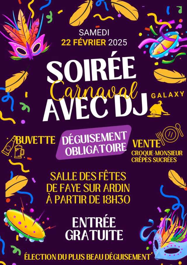 Soirée carnaval : Ape Faye/Béceleuf