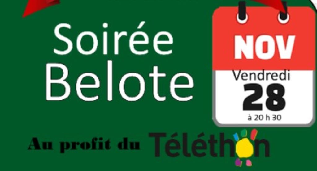 Téléthon | Soirée Belote
