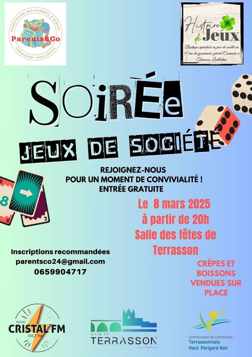 Soirée Jeux de Société