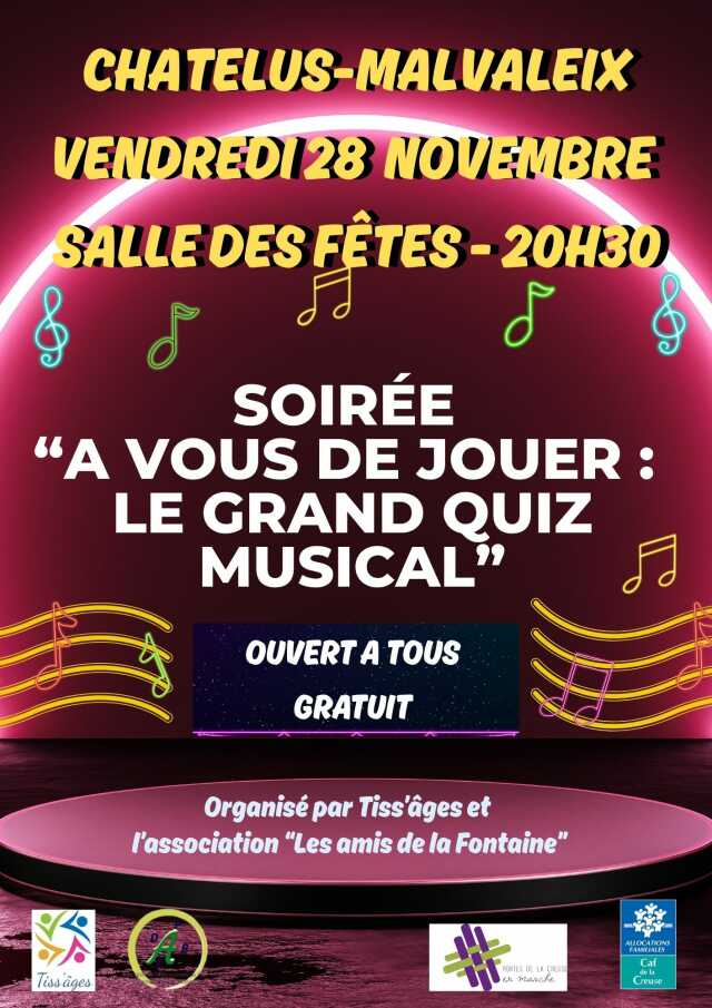 Soirée quizz musical