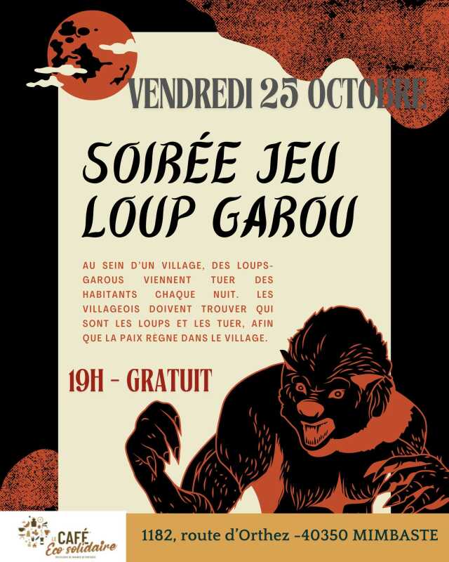 Soirée jeu Loup Garou