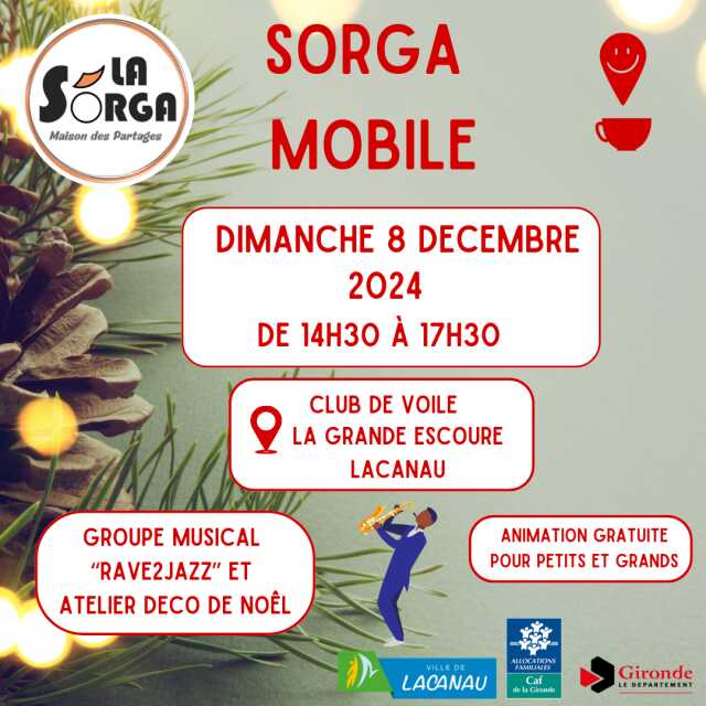 Sorga Mobile - groupe musical et atelier de déco de noël