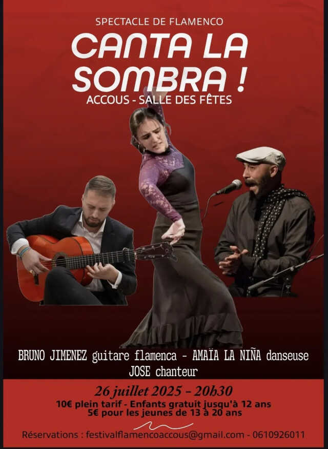 Spectacle flamenco - canta la sombra !