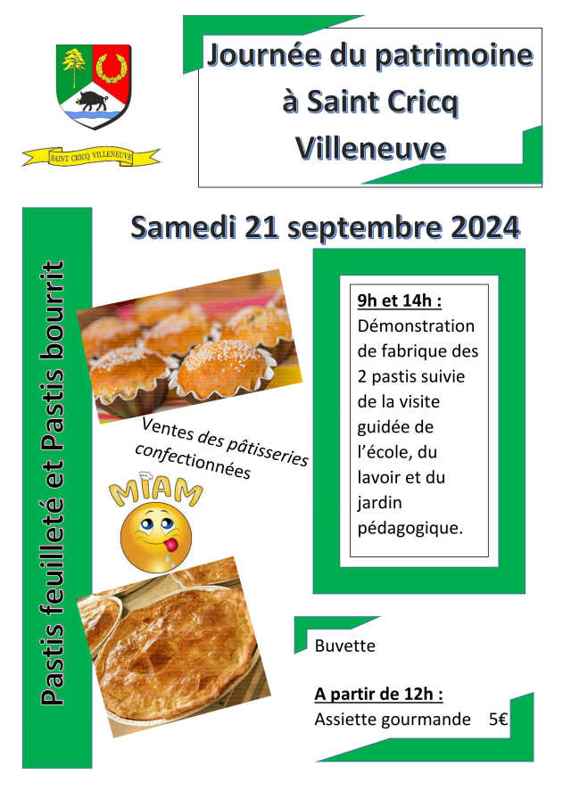 JEP : Ateliers culinaires