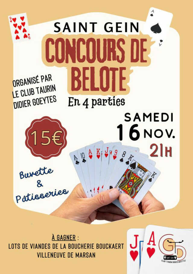 Concours de belote