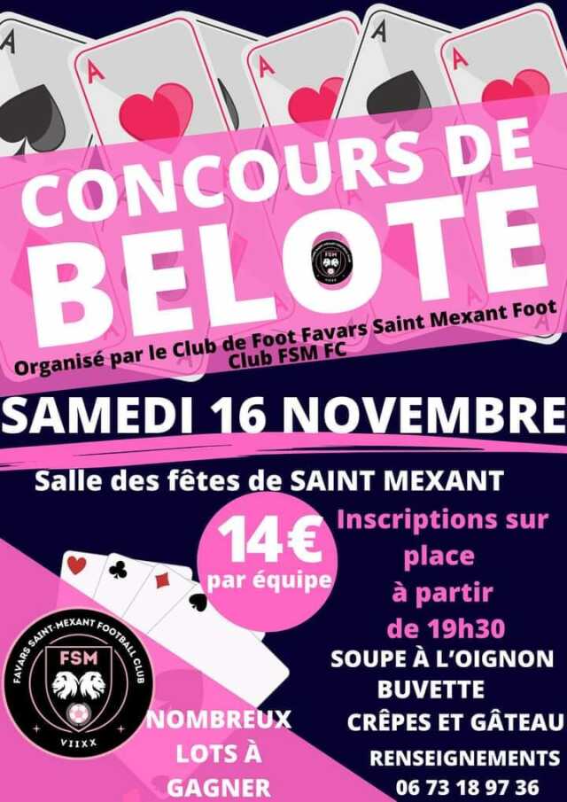 Concours de belote