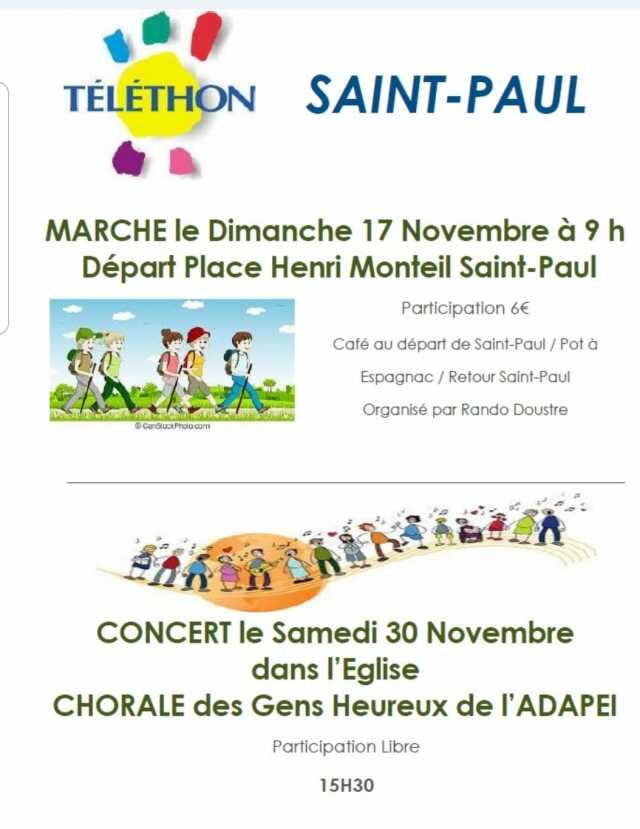 Téléthon : Concert