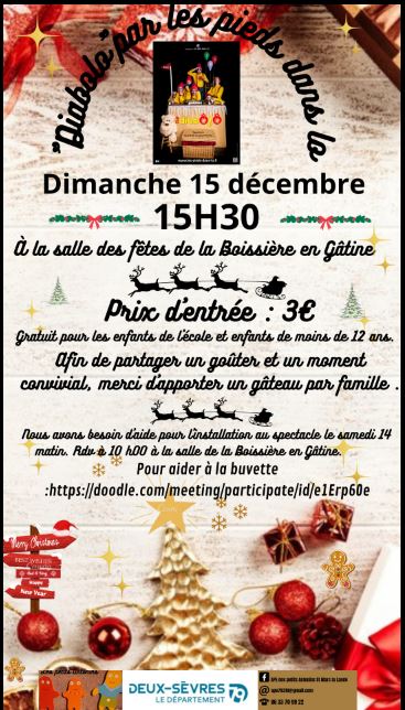 Ape : Spéctacle de Noël DiabOLO