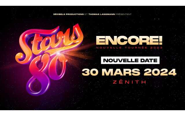 Pyrénées-Atlantiques - Musique Concert - Concert: Stars 80 - Encore ! -  Agenda Pau 64000