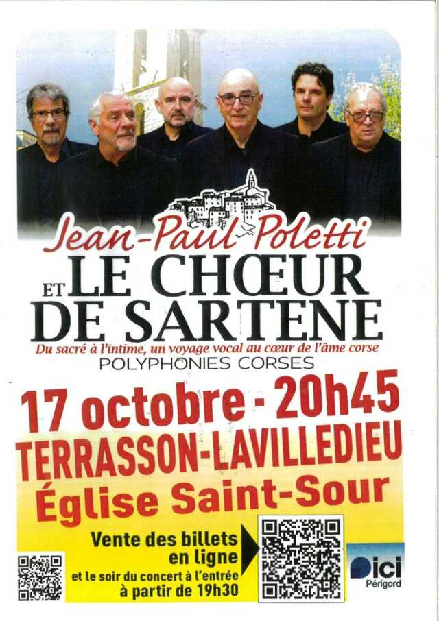 Jean Paul Poletti et le Choeur de Sartene